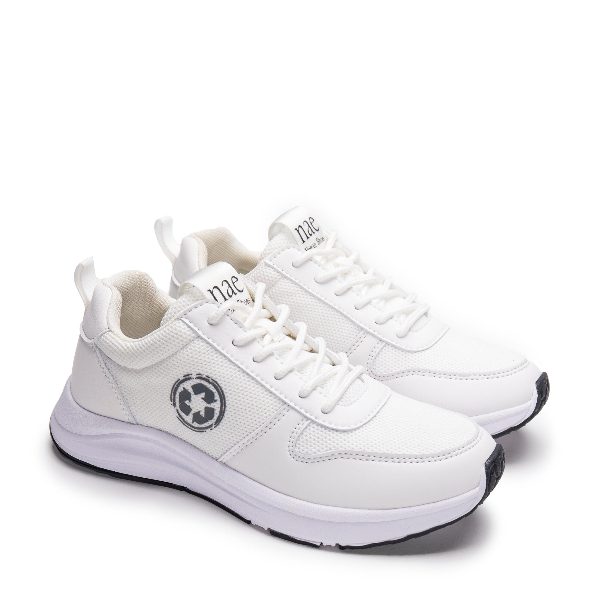 Sneakers Walking Adulte NAE Vegan Shoes Blanc 4/7
