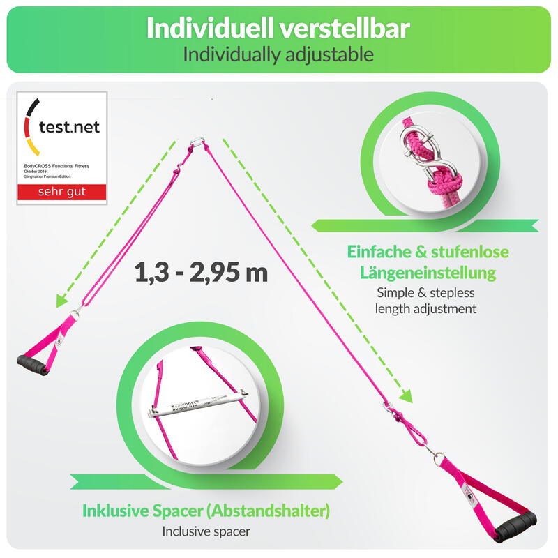 Schlingentrainer Pink Edition | Expert