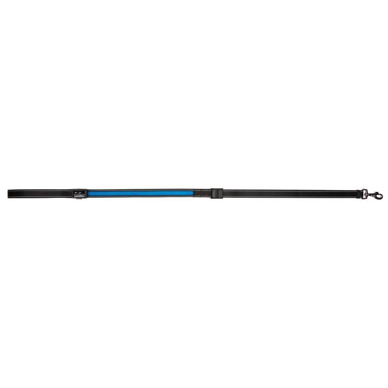 Laisse lumineuse rechargeable pour chiens "LIGHT LEASH" bleue