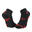 Socquettes TRAIL ELITE noir-rouge