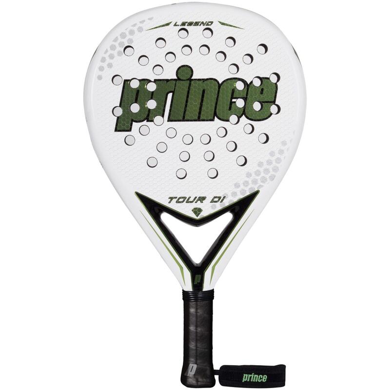 Pala de pádel adulto Prince TOUR DI LEGEND blanco