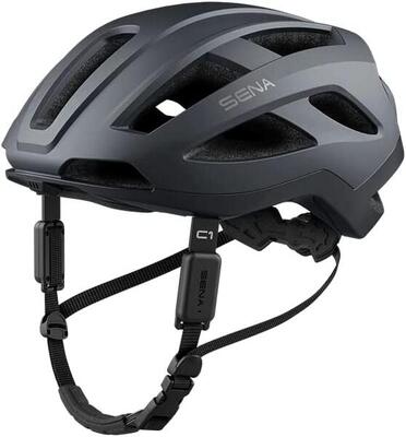 CASCO DA BICI (CON SISTEMA DI COMUNCIAZIONE INTEGRATO ) SENA C1 GRIGIO