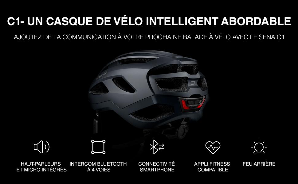 CASQUE INTELLIGENT SENA C1 4/6
