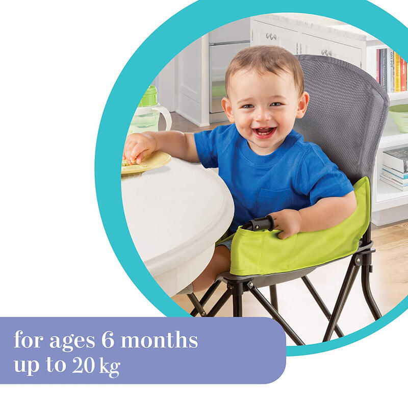 DERYAN Summer Pop Up High Chair Scaun înalt ușor și pliabil