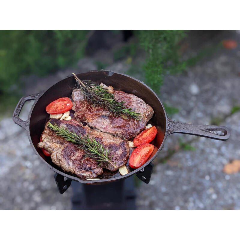 Origin Outdoors Cast Iron Skillet Ø 31 cm -Polished