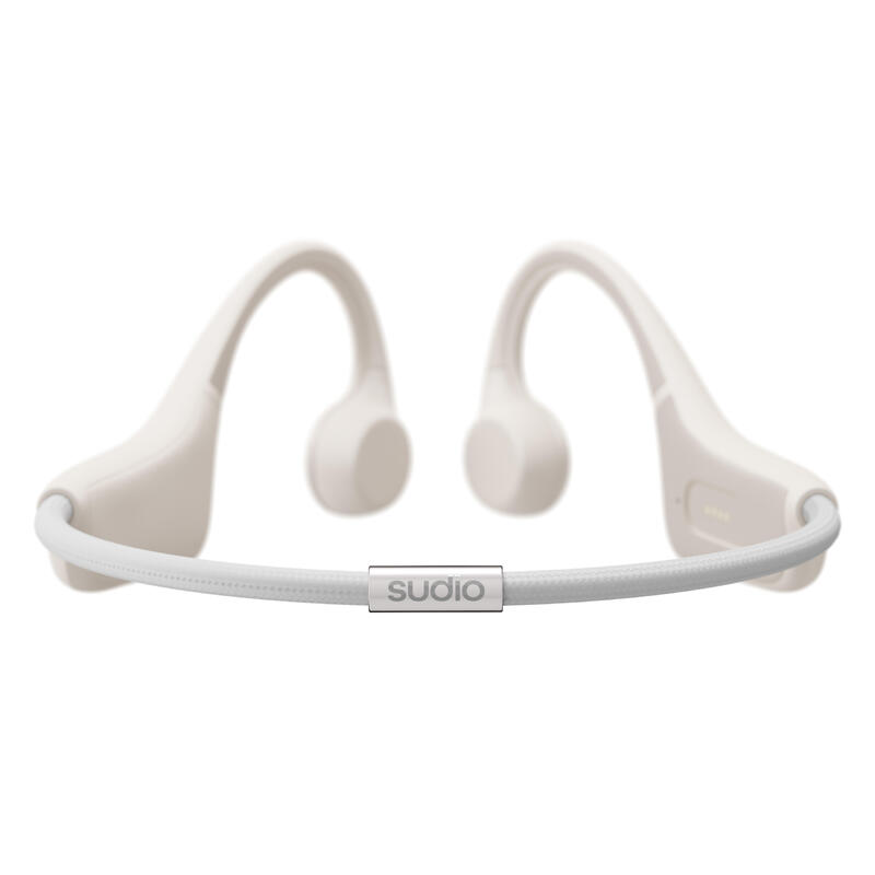 B1 OpenComm Bone Conduction Stereo Bluetooth Headset - Cream