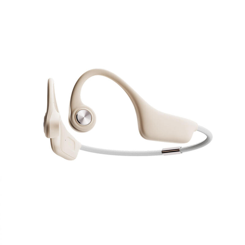 B1 OpenComm Bone Conduction Stereo Bluetooth Headset - Cream