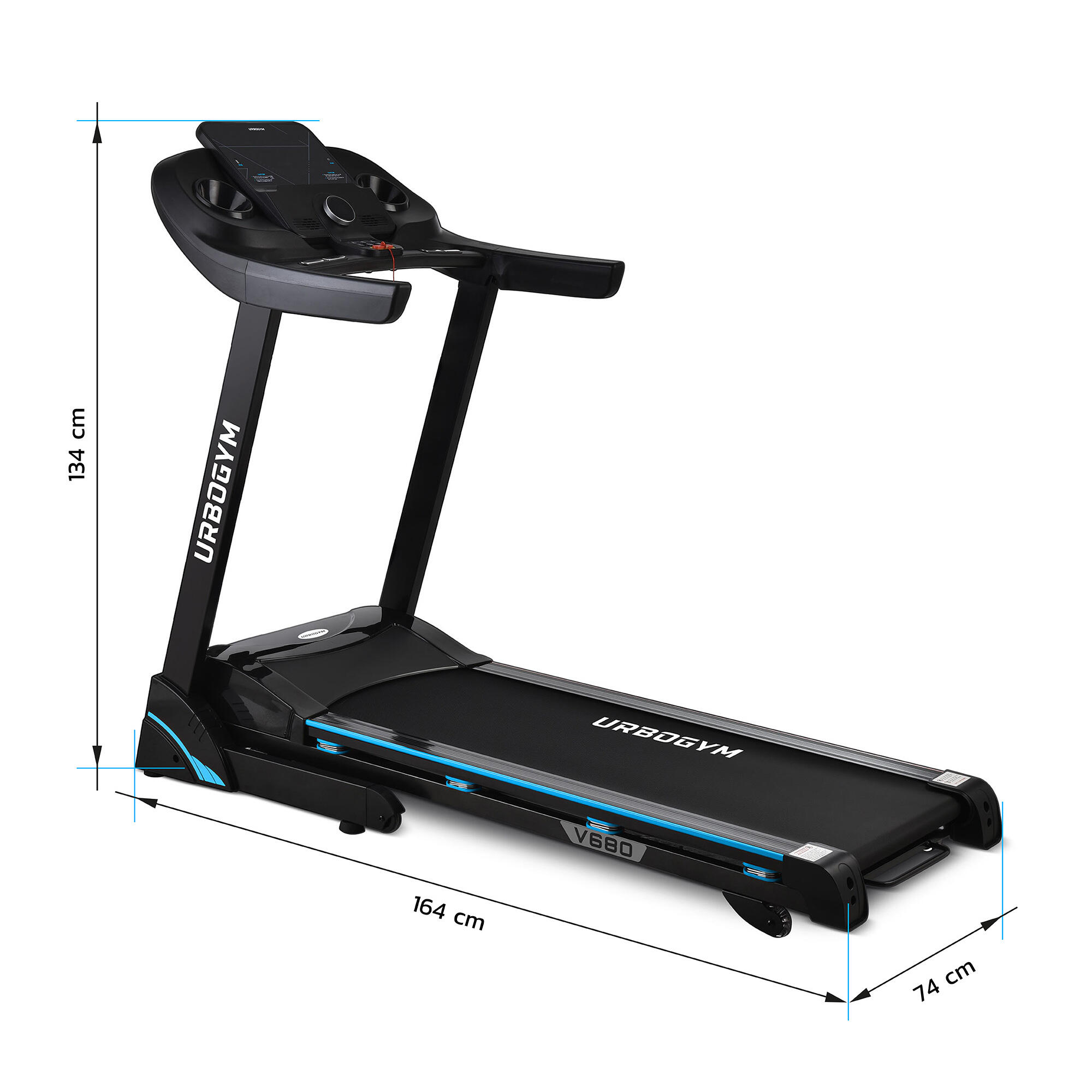 Bieżnia elektryczna Urbogym V680 4/5