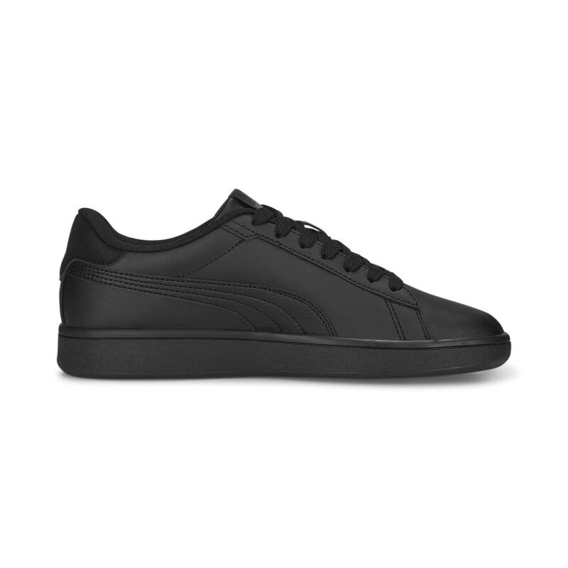 Sneakers Smash 3.0 Leather da ragazzi PUMA Black Shadow Gray