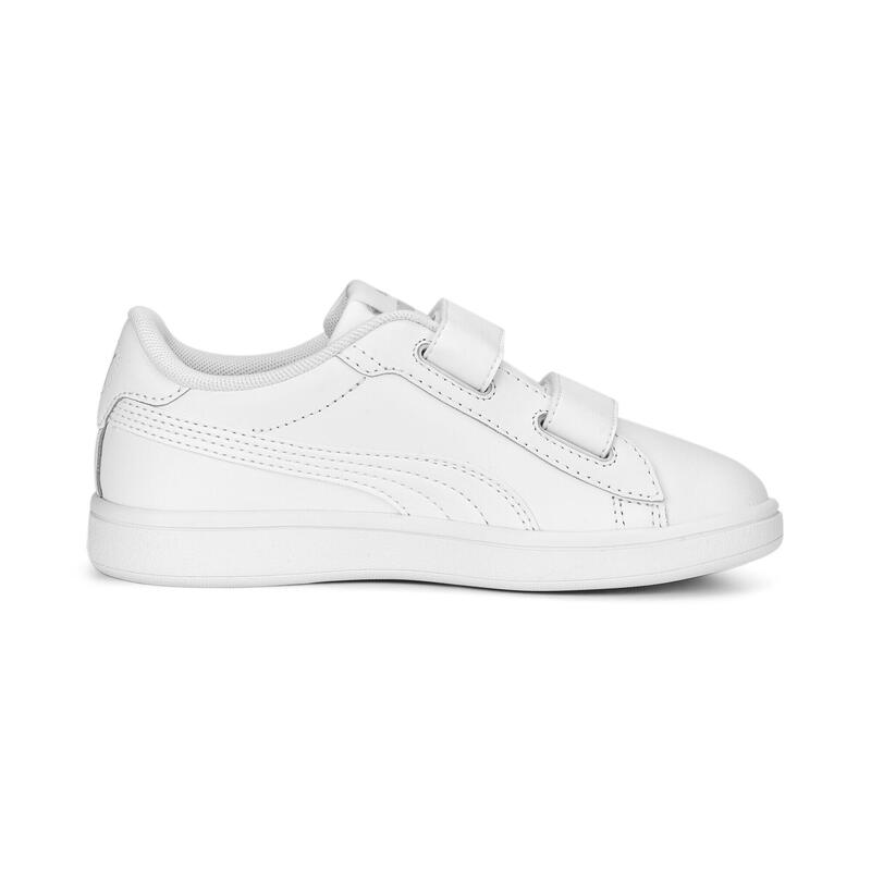 Smash 3.0 Leather Sneakers Jugendliche PUMA White Cool Light Gray