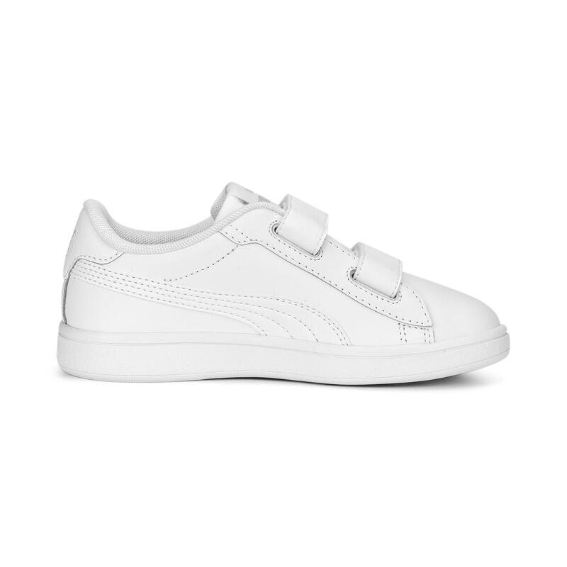 Sneakers Smash 3.0 Leather V da bambini PUMA White Cool Light Gray