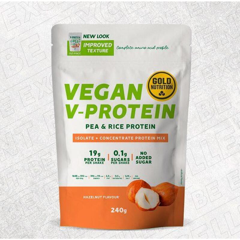 PROTEÍNA VEGETARIANA V-PROTEIN AVELÃ - 240 G