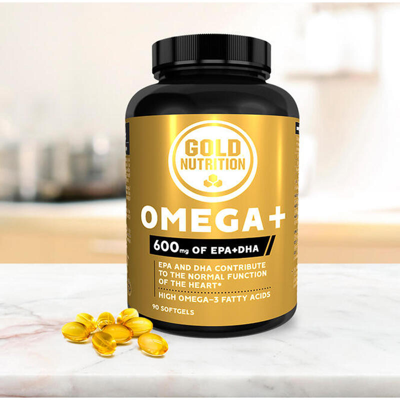 Omega 3, GoldNutrition, Omega+, 90 capsule