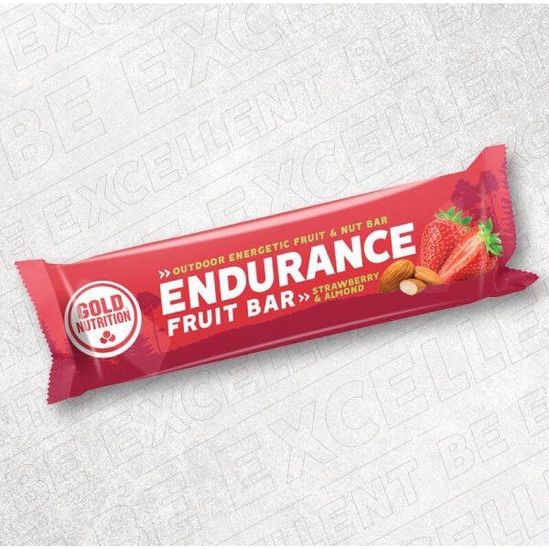 Baton Endurance Fruit Bar Capsuni, 40 g, GoldNutrition