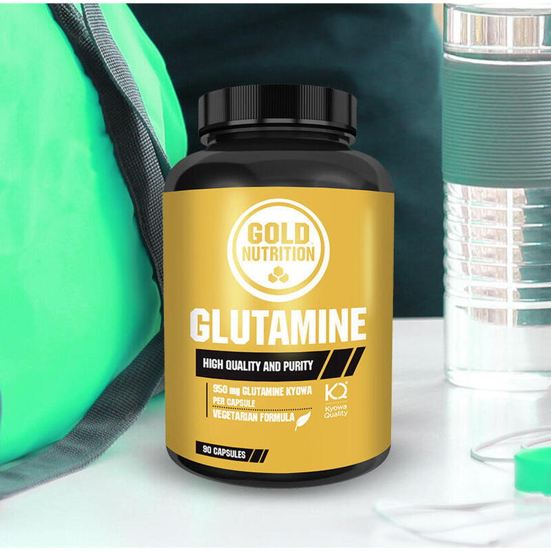 RECUPERADOR MUSCULAR GLUTAMINA 900 MG - 90 CAPS