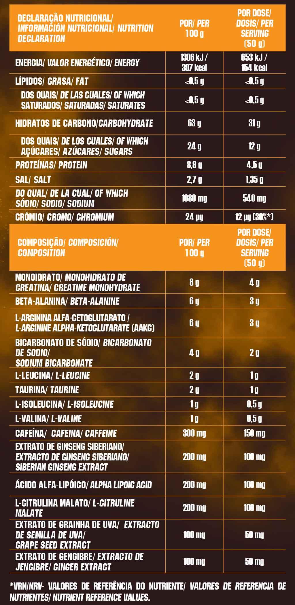 SUPLEMENTO PRÉ-TREINO PRE-WORKOUT EXPLOSIVE LARANJA - 1 KG 3/3