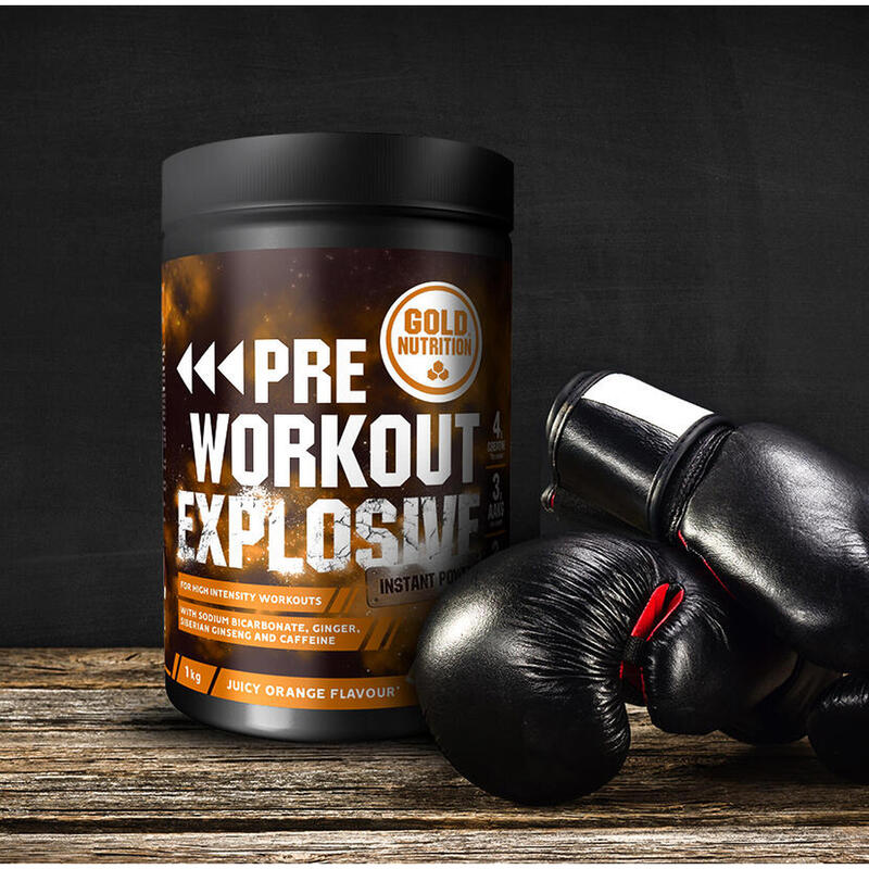 SUPLEMENTO PRÉ-TREINO PRE-WORKOUT EXPLOSIVE LARANJA - 1 KG