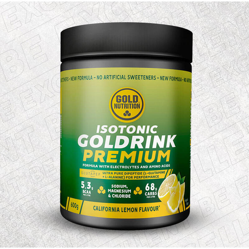 BEBIDA ISOTÔNICA GOLD DRINK PREMIUM LIMÃO - 600 G