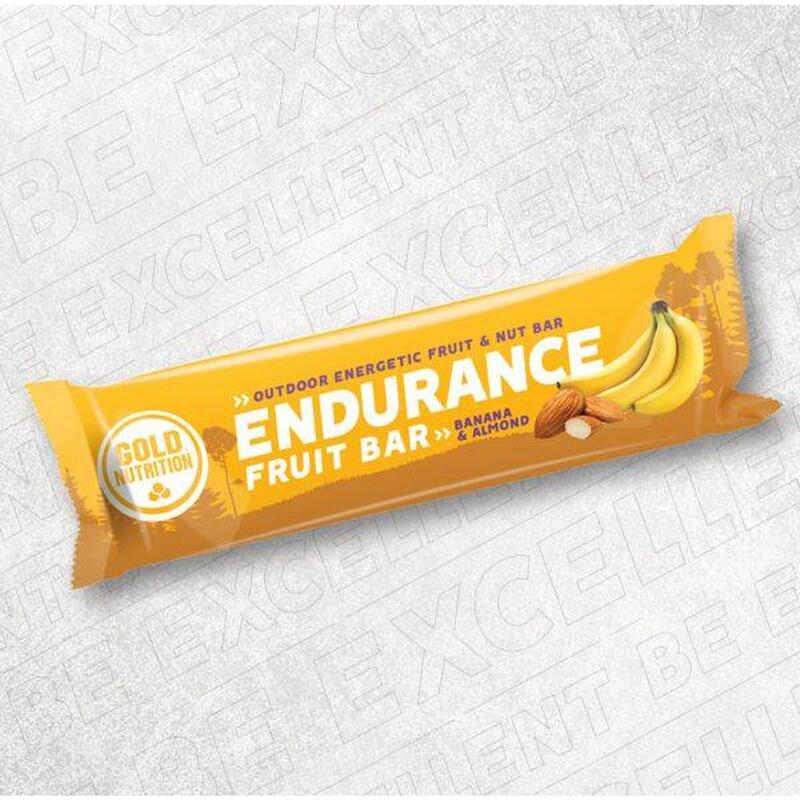 BARRA ENERGÉTICA ENDURANCE FRUIT BAR AMÊNDOA & BANANA - 40 G