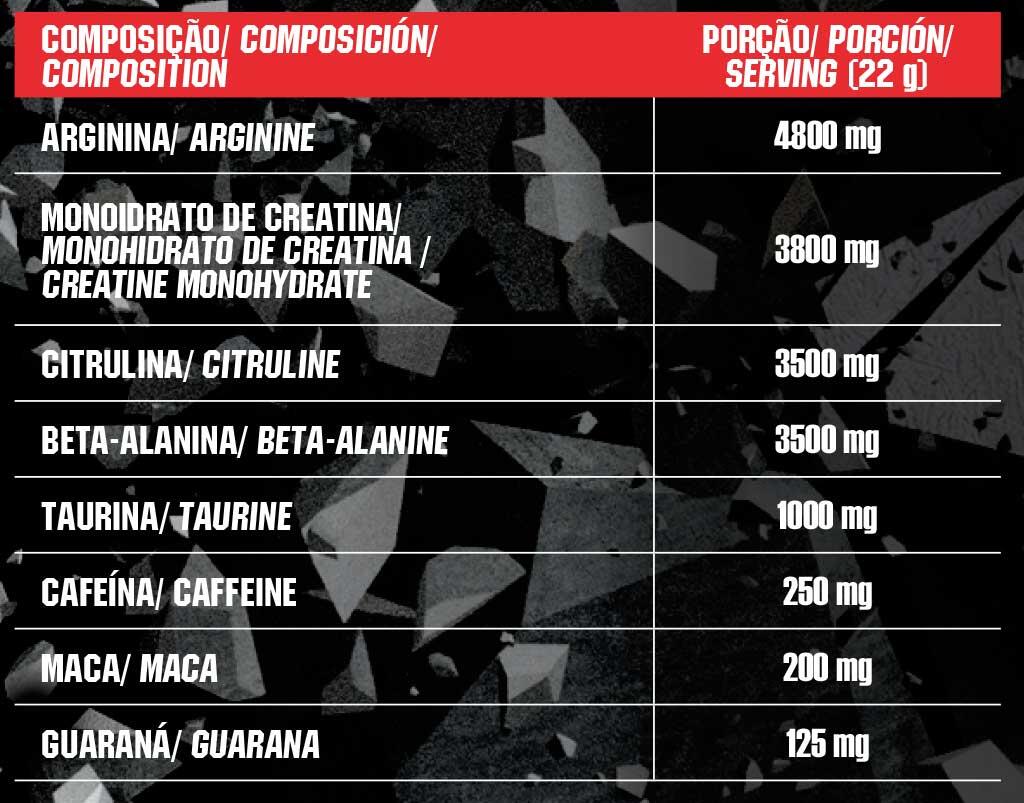Impact avant l'entraînement Pastèque - 400gr 3/3