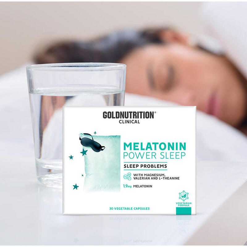 Supliment pentru somn GoldNutrition Clinical Melatonin Power Sleep 30 capsule