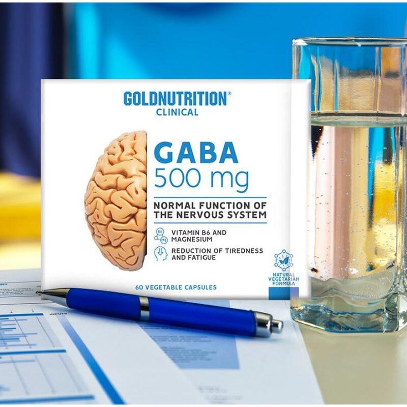 SUPLEMENTO NUTRICIONAL GABA - GN CLINICAL - 60 VCAPS