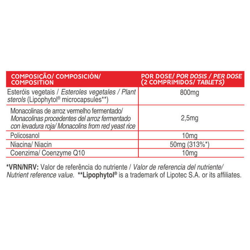 SUPLEMENTO NUTRICIONAL ARROZ DE LEVADURA ROJA - GN CLINICAL - 60 VCAPS