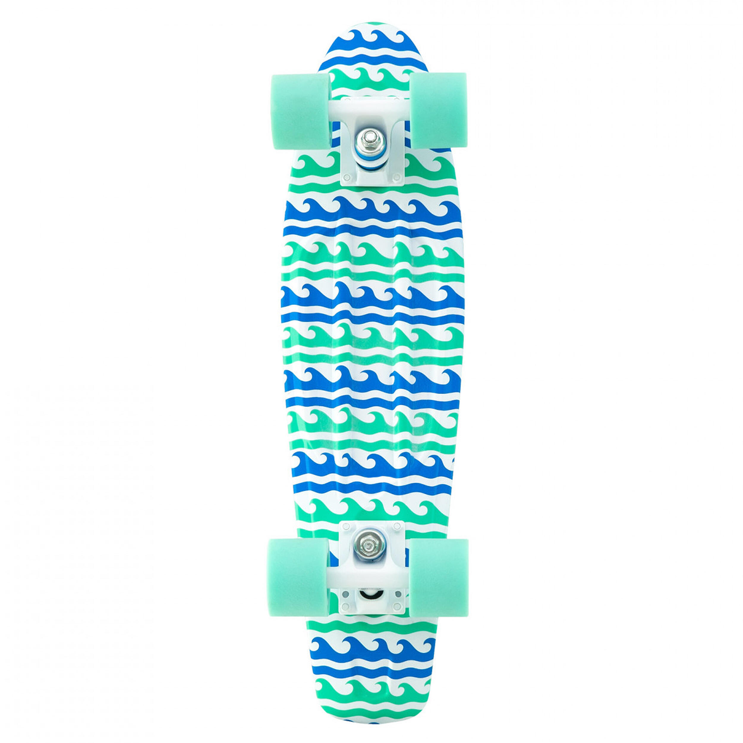 Miller Division - Skateboard Enfant Baby Miller Seaworld 22.5" Pvc Abec7 - Cruiser Skate - Bleu - Taille Unique - Decathlon