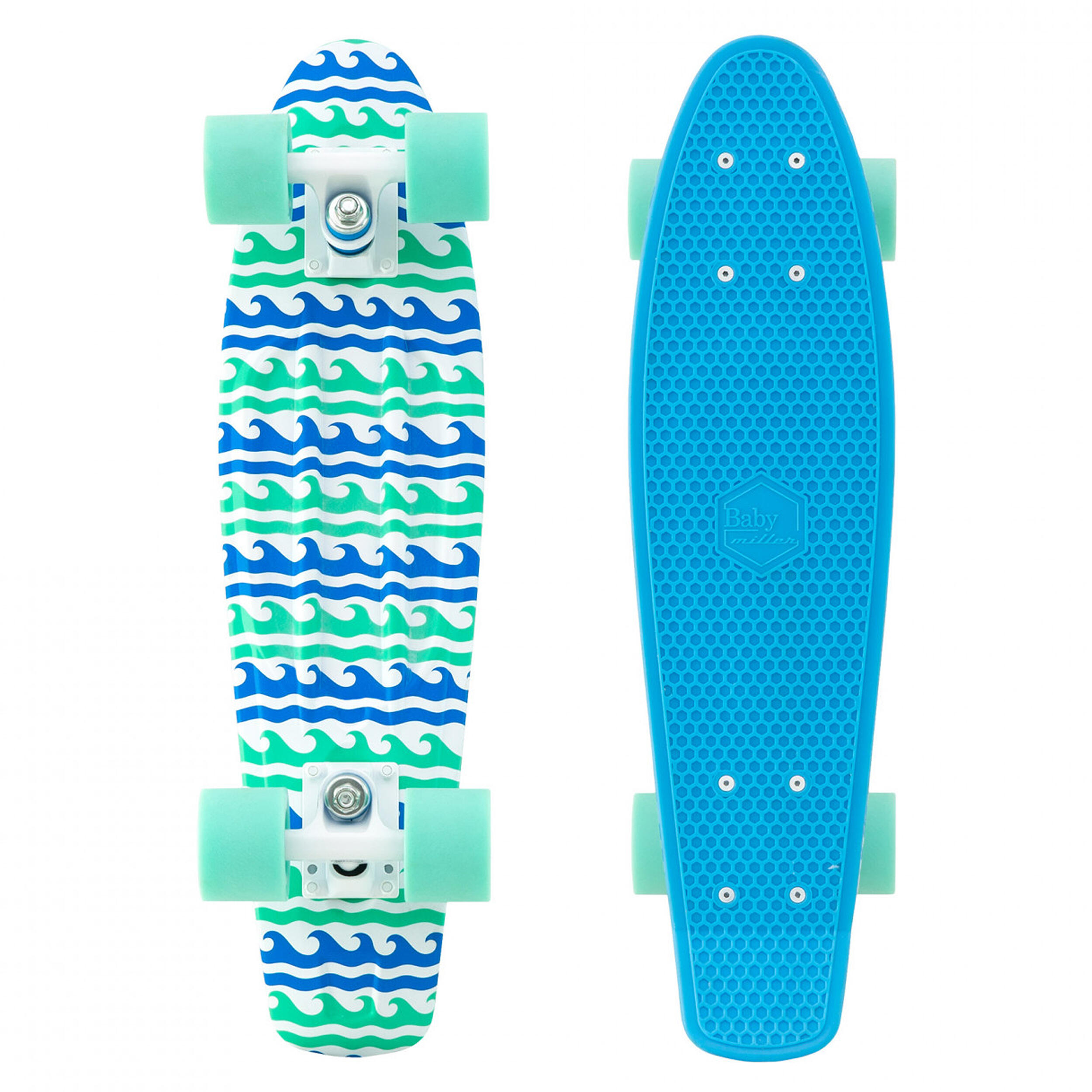 Kinder skateboard Baby MILLER SEAWORLD 22,5" PVC ABEC7 3/6