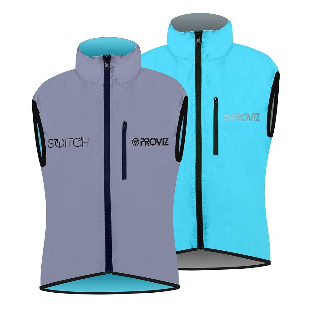 Proviz Women's Reflective Switch Waterproof Cycling Gilet 1/6