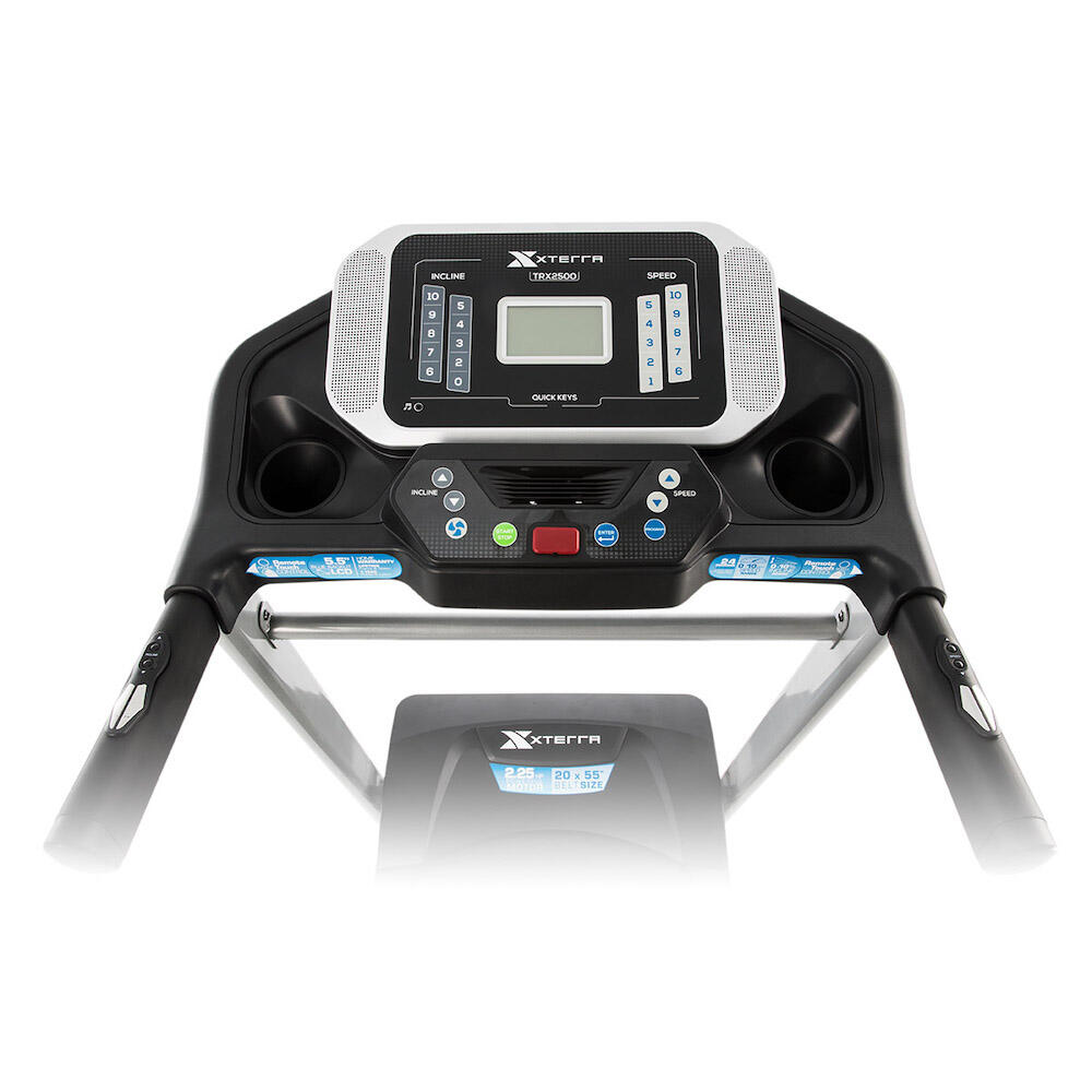 Xterra TRX2500 Folding Treadmill XTERRA Decathlon