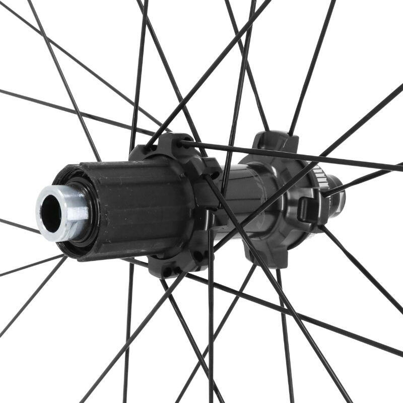 Roue de vélo route disc centerlock axe traversant 12148mm arriere 121110v Shi SHIMANO Decathlon
