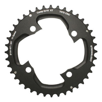 Zweifaches MTB-Kettenblatt außen Shimano 4BRA XT M785 10V.