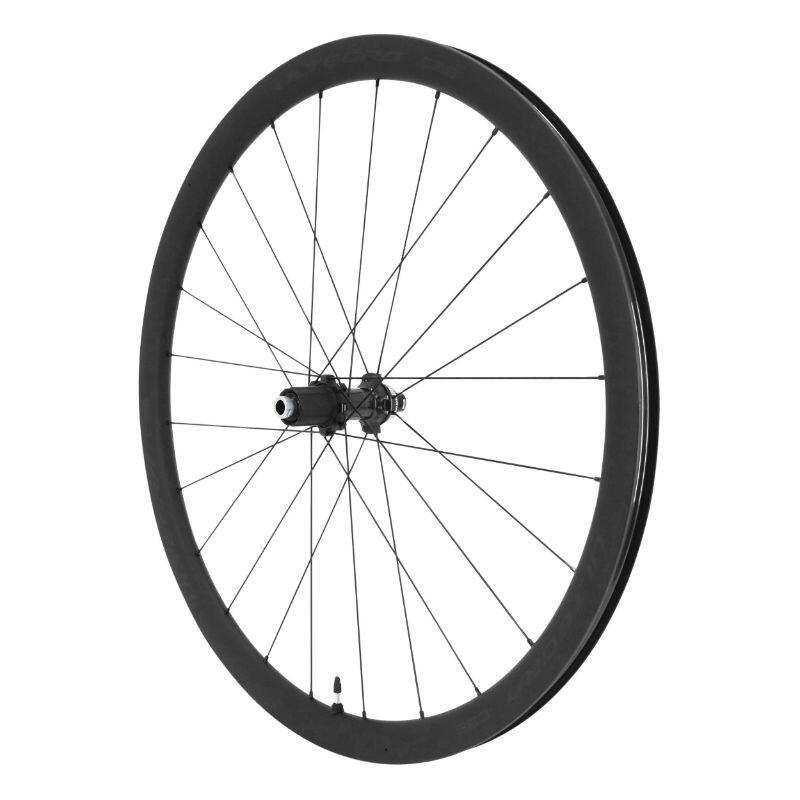 Roue de vélo route disc centerlock axe traversant 12148mm arriere 121110v Shi SHIMANO Decathlon