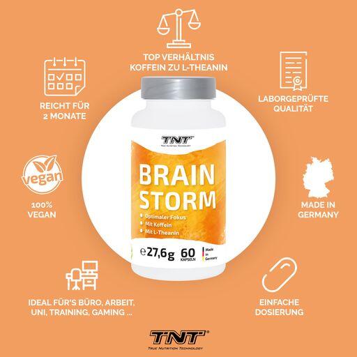 Brain Storm, verbessert Fokus und Konzentrationsfähigkeit