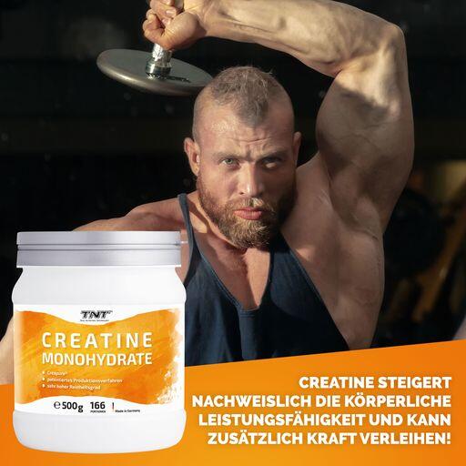 Creatine Monohydrate Creapure® - für mehr Kraftsteigerung und Leistungsfähigkeit