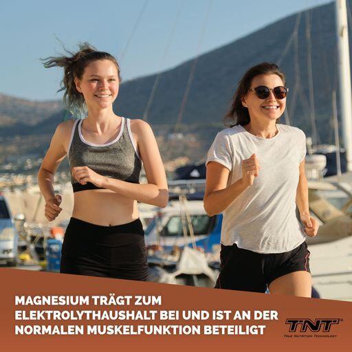 Magnesium Citrat, zur Verminderung von Müdigkeit, Teil des Elektrolythaushaltes