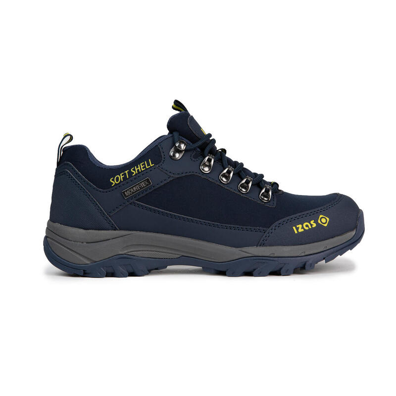 Zapato de Montaña Unisex Izas Gouter Azul Navy y Amarillo
