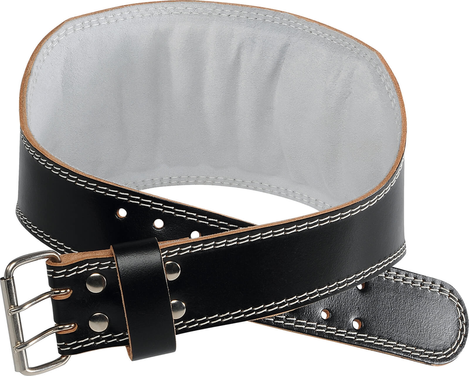 Gewichthebergürtel Leder XL Gewichtheben Unisex 2/2