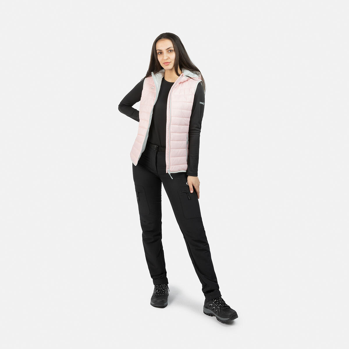 Izas ORTIL W Gilet polaire de trekking et d'alpinisme pour femme 4/5