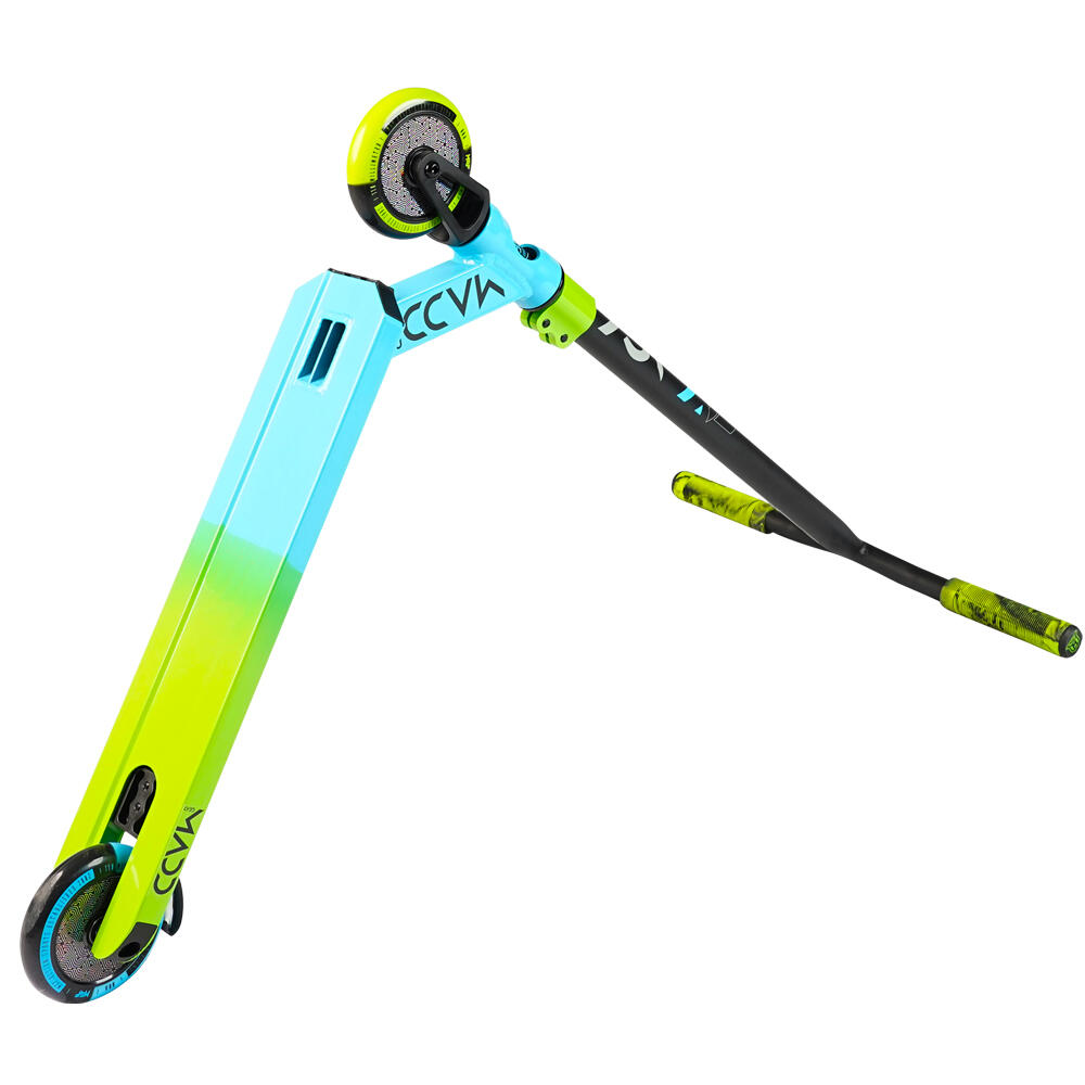 MADD GEAR KICK PRO V5 JUNIOR PRO STUNT SCOOTER – AGE 6+ - BLUE/LIME 2/5