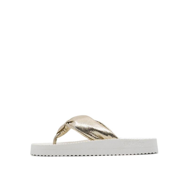 Damen Flip Flop Zehentrenner toe*comfy White