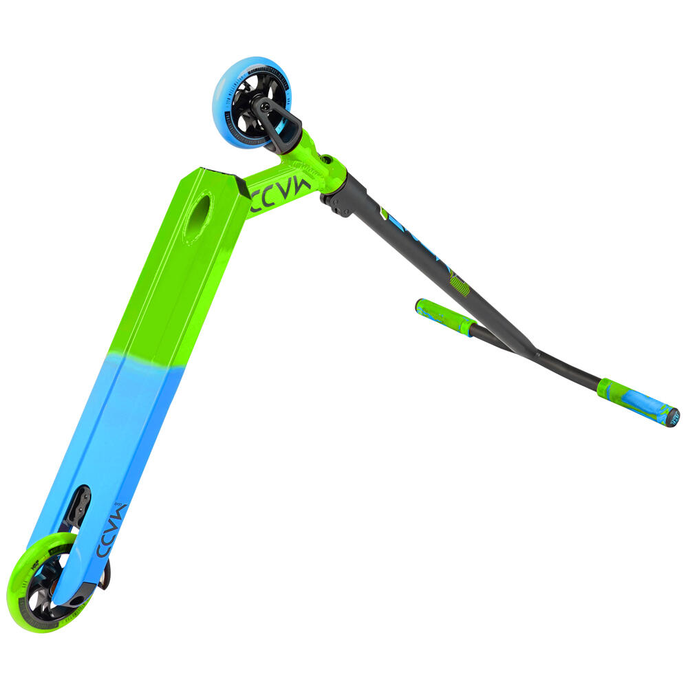 MADD GEAR KICK EXTREME V5 PRO STUNT SCOOTER – AGE 8+ - LIME / BLUE 3/5