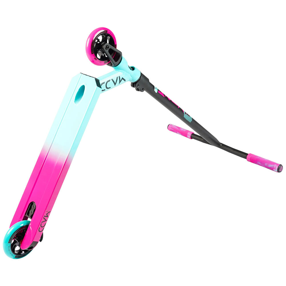 MADD GEAR KICK EXTREME V5 PRO STUNT SCOOTER – AGE 8+ - TEAL / PINK 4/5