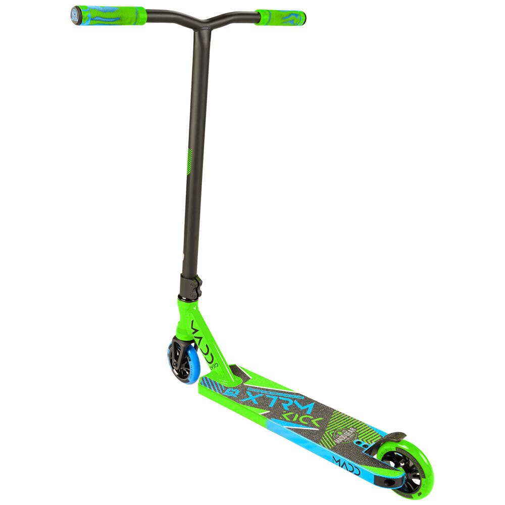 MADD GEAR KICK EXTREME V5 PRO STUNT SCOOTER – AGE 8+ - LIME / BLUE 2/5