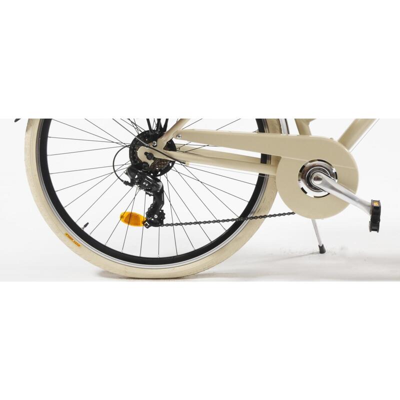 VENICE Cityfahrrad 28 inch 605 Aluminium Lady, BEIGE CAPPUCCINO