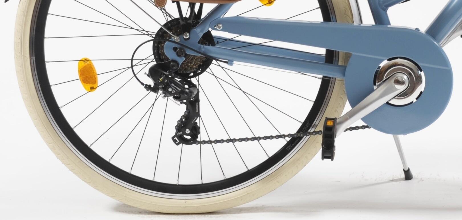 Cityfahrrad 28 Zoll 605 Aluminium Lady blau 5/5