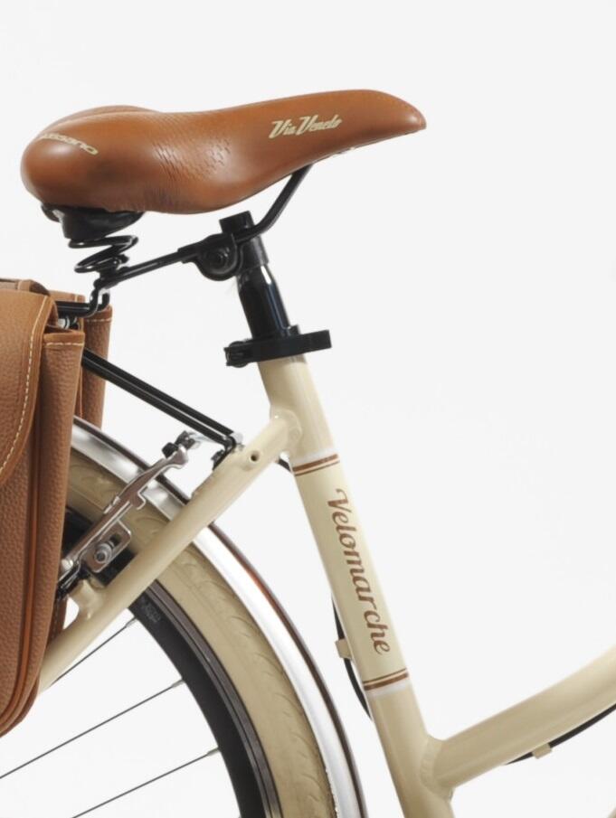 Cityfahrrad 28 Zoll 605 Aluminium Lady, BEIGE CAPPUCCINO 2/5