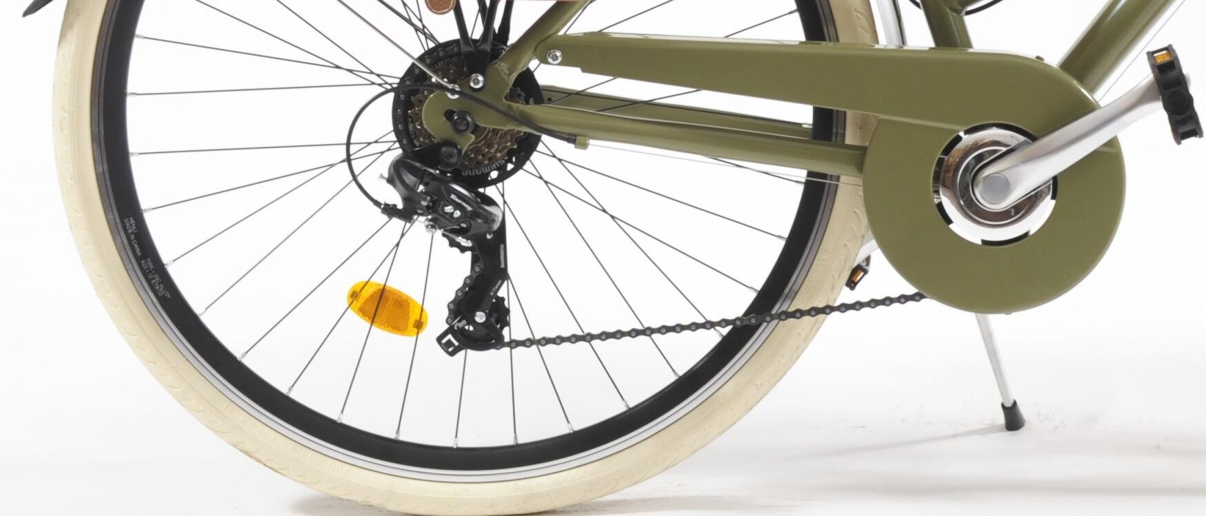Cityfahrrad 28 Zoll 605 Aluminium Lady Grün 5/5