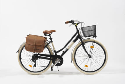 Vélo City 28 pouces 605 aluminium Lady NERO PDC